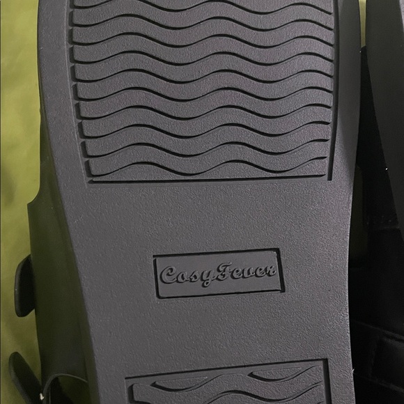 Fever Black Sandals with Straps - Picture 7 of 13